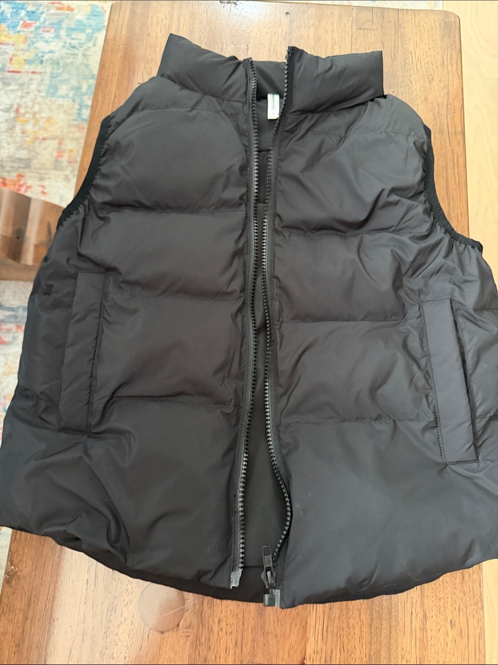 Kids Black Puffer Vest - Unbranded